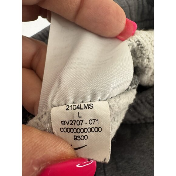 Nike L Dark Gray Straight Leg Sweatpants Mens Athletic Y2K Streetwear Athleisure - Picture 7 of 12